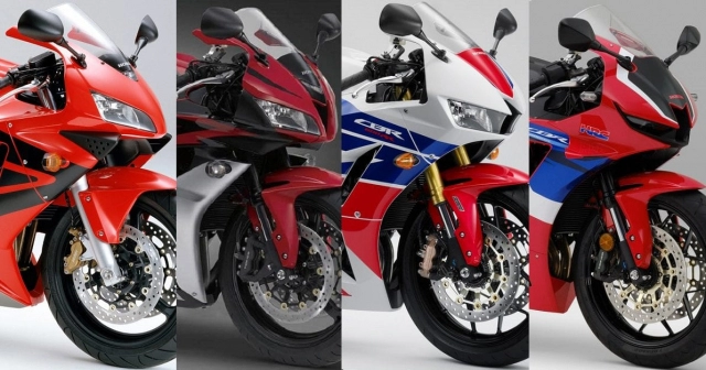 Lịch sử phát triển của supersport honda cbr600rr