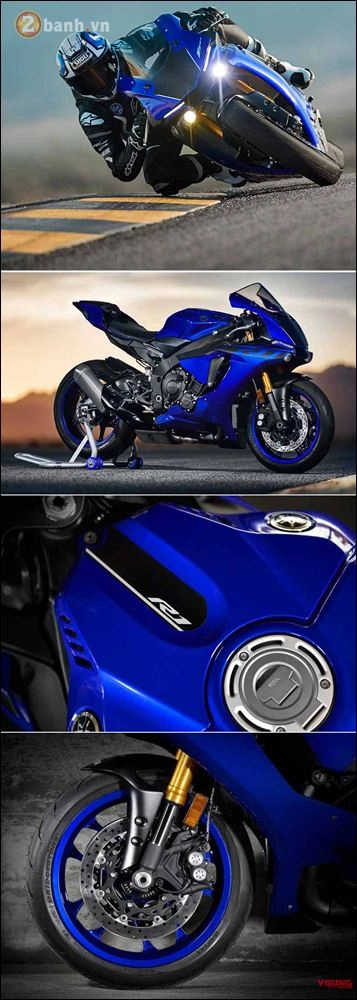 Lộ diện hình ảnh yamaha r1 2018 hoàn toàn bắt mắt