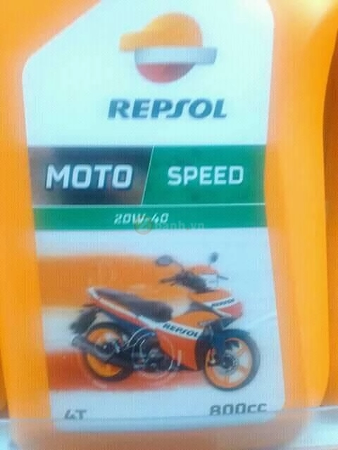 Lộ diện nhớt repsol chuyên dụng cho exciter 150