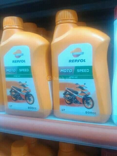 Lộ diện nhớt repsol chuyên dụng cho exciter 150