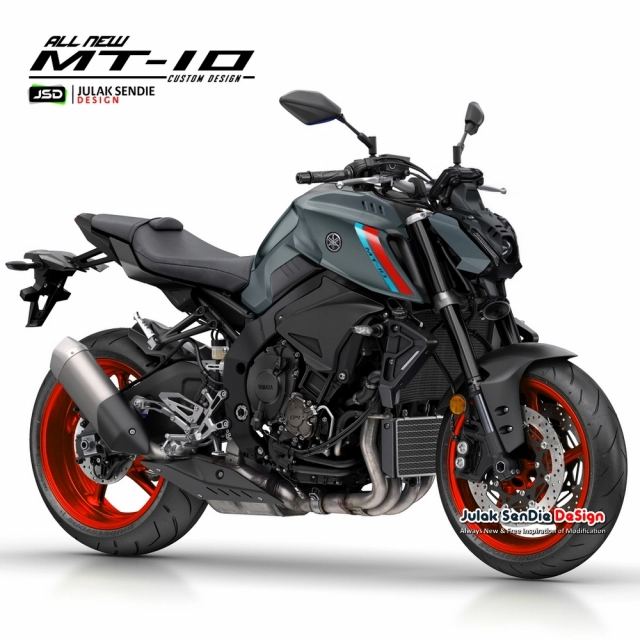 Lộ diện ý tưởng thiết kế yamaha mt-10 2021