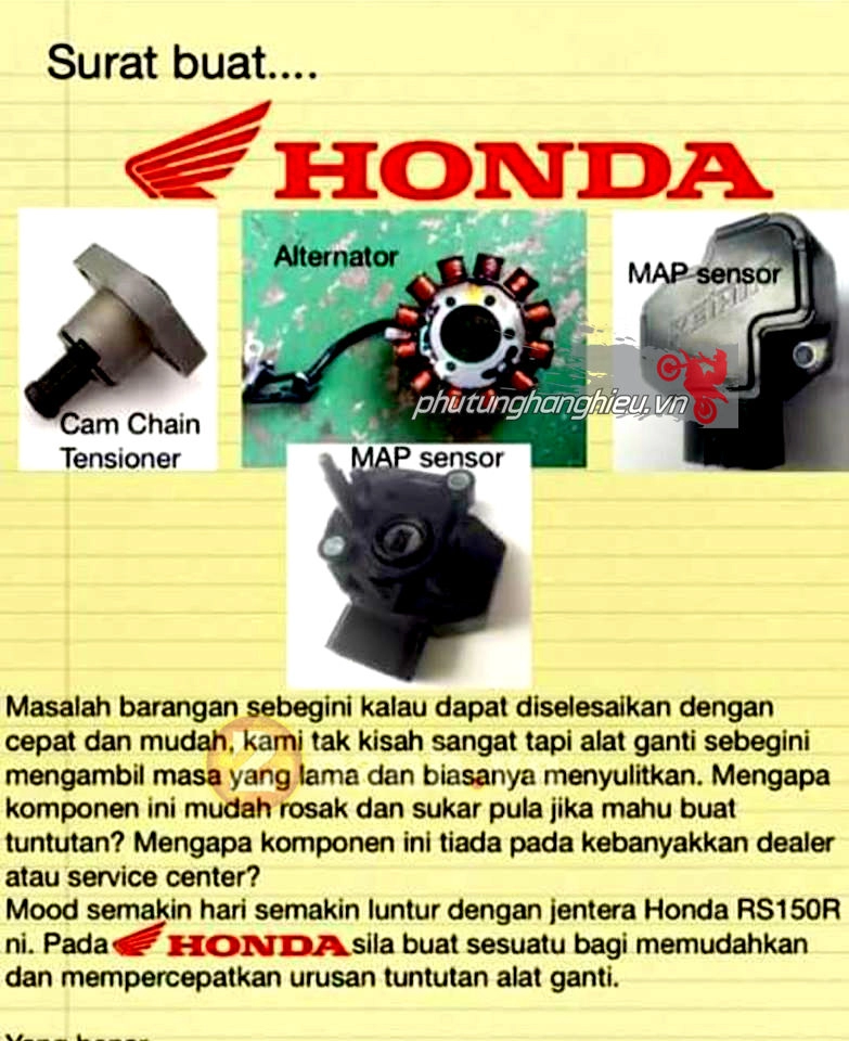 Lỗi hú mâm lửa trên xe honda winner cách khắc phục