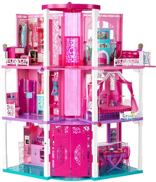 Lộng lẫy nhà búp bê barbie từ xưa đến nay