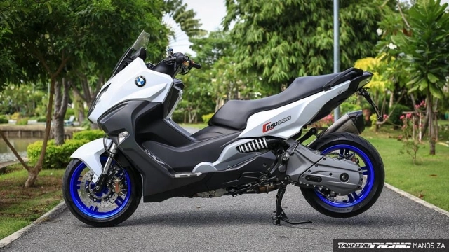 Mãn nhãn với bản độ bmw c650 sport trên xứ chùa vàng