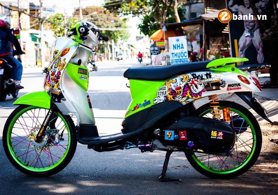 Mio classico độ cá tính mang phong cách thailand của biker việt