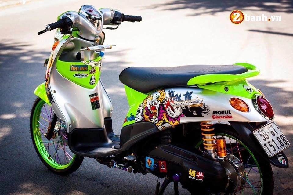 Mio classico độ cá tính mang phong cách thailand của biker việt