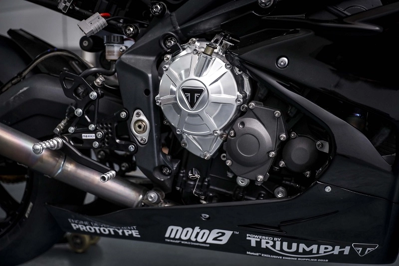 Một kỷ nguyên mới của động cơ moto2 2019 do triumph cung cấp