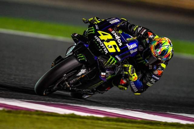 motogp 2019 valentino rossi - kết quả ở qatar là điều mà anh chưa nghĩ tới