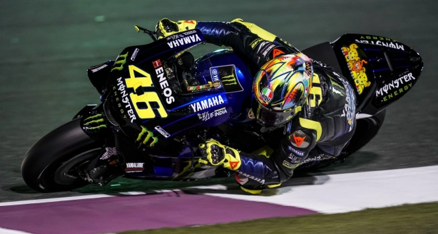 motogp 2019 valentino rossi - kết quả ở qatar là điều mà anh chưa nghĩ tới