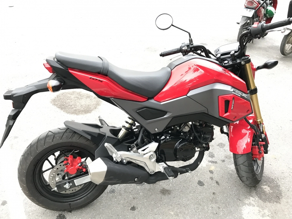 Msx 125 - 2017 màu đỏ đen