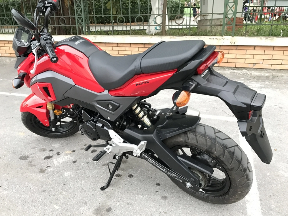 Msx 125 - 2017 màu đỏ đen