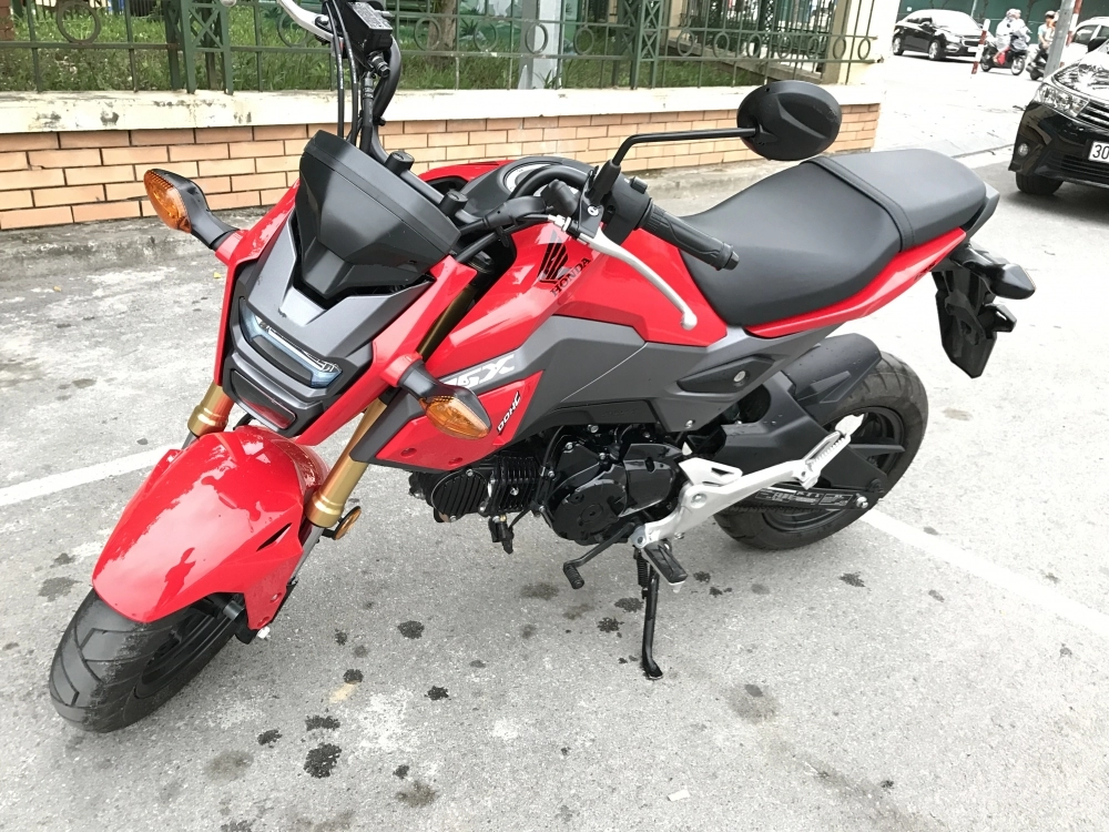 Msx 125 - 2017 màu đỏ đen