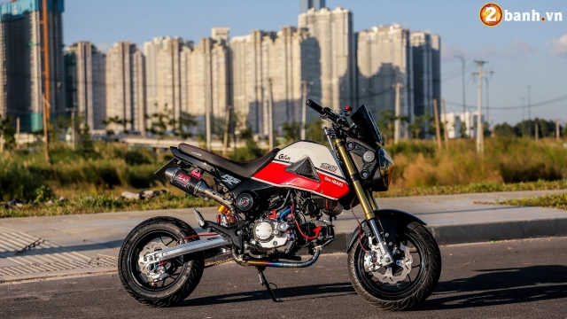 Msx 125 đô đăng câp vơi style japan mang tên goi g- craft cua biker viêt