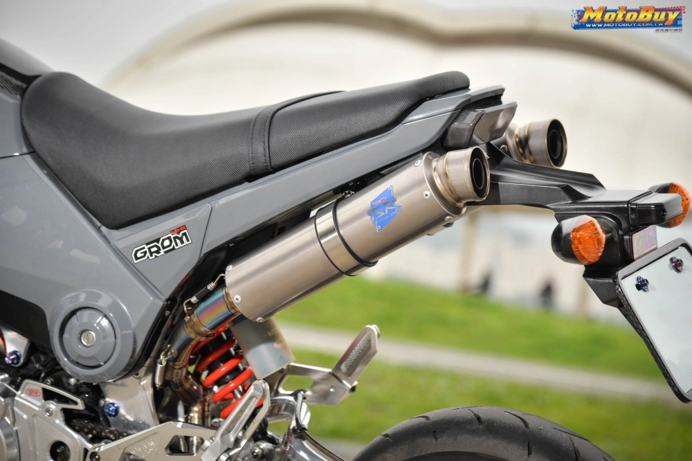 Msx 125 độ - lột xác ấn tượng với loạt option đồ chơi giá trị của biker xứ đài