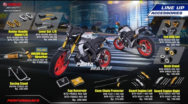 Mt-15 2019 đươc yamaha ra măt hơn 20 phu kiên đô chơi chinh hang