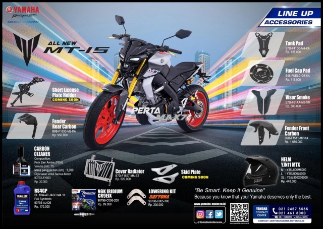 Mt-15 2019 đươc yamaha ra măt hơn 20 phu kiên đô chơi chinh hang