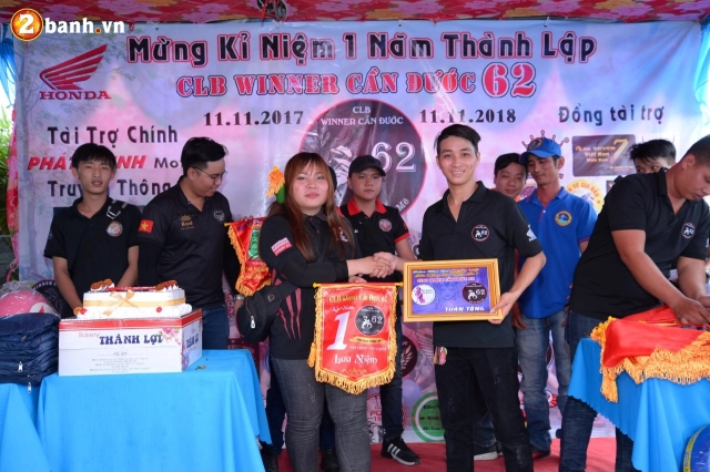 Mừng kỉ niệm 1 năm thành lập clb winner cần đước 62