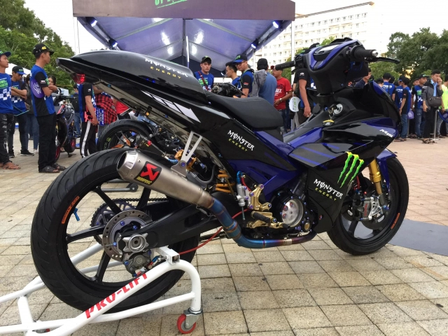 Ngắm exciter 150 độ phiên bản m15 monster energy tại exciter fest 2019