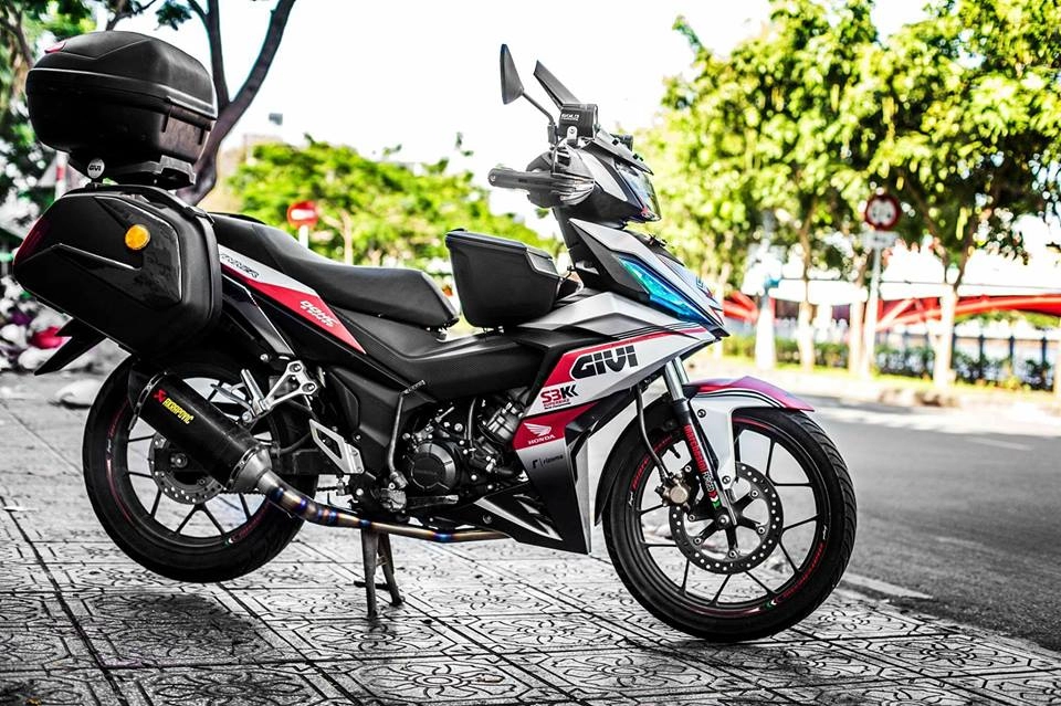 Ngắm nhìn vẻ đẹp winner 150 độ phong cách touring