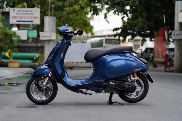 Ngắm vespa sprint độ nhẹ nhưng chất giữa sài gòn