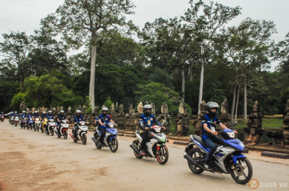 Những chặng đường cuối cùng của cuộc hành trình 3000 km đông nam á cùng yamaha exciter