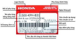 Những điều cần biết về phụ tùng chính hãng honda