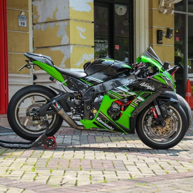 Ninja zx-10r độ cực chất với cấu hình thượng thừa đầy giá trị