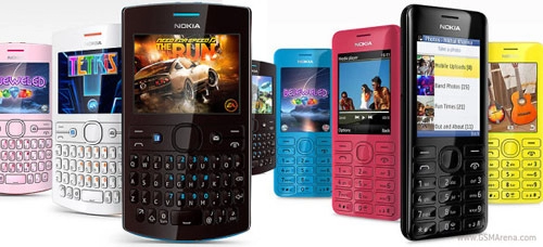 Nokia asha 205 và asha 206 giá rẻ ra mắt