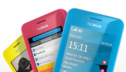 Nokia asha 205 và asha 206 giá rẻ ra mắt