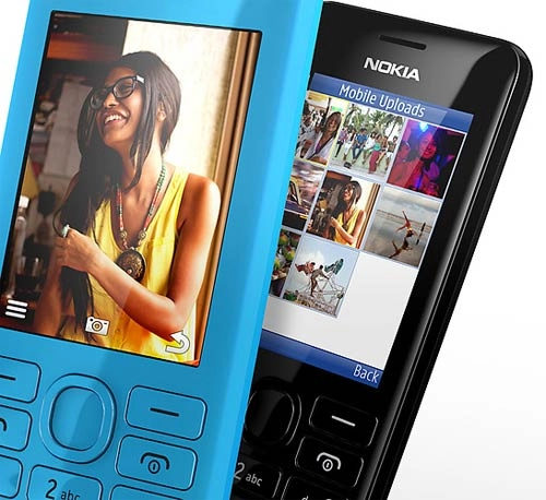 Nokia asha 205 và asha 206 giá rẻ ra mắt