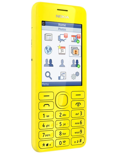 Nokia asha 205 và asha 206 giá rẻ ra mắt