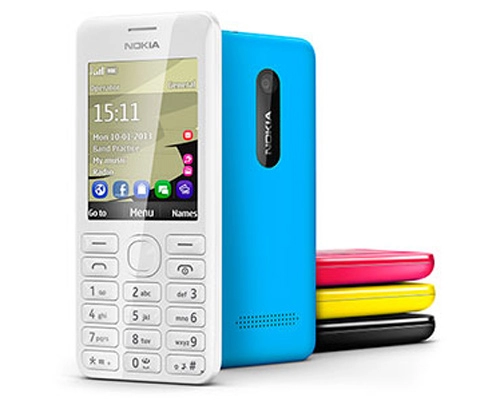 Nokia asha 205 và asha 206 giá rẻ ra mắt