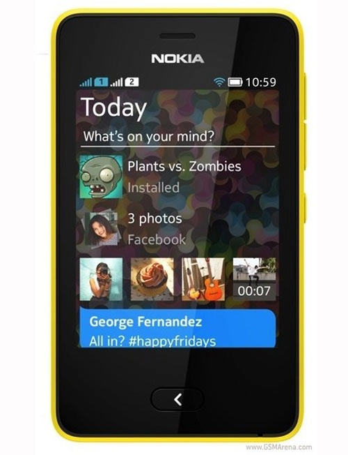 Nokia asha 501 chạy nền tảng mới trình làng