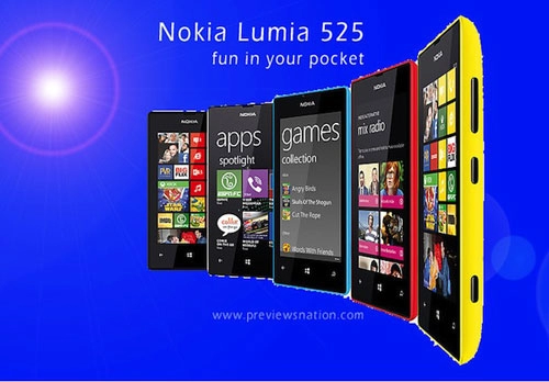 Nokia lô smartphone tâm trung lumia 525