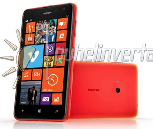 Nokia lumia 625 lộ ảnh trước giờ g