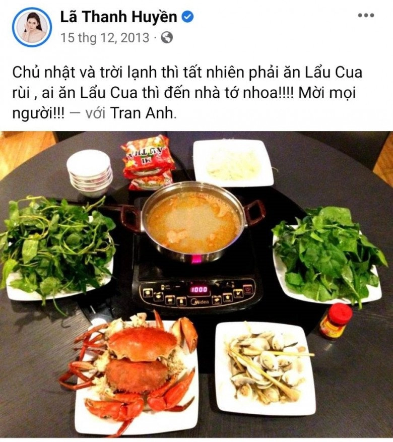 Nữ đại gia lã thanh huyền khoe món lẩu sang xịn nàng dâu tập đoàn nghìn tỷ muốn ăn mà chưa thấy mời