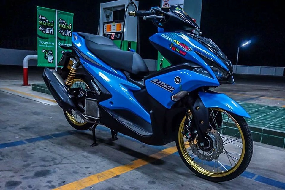 Nvx 155 độ phong cách drag chất ngất ngây của biker thailand