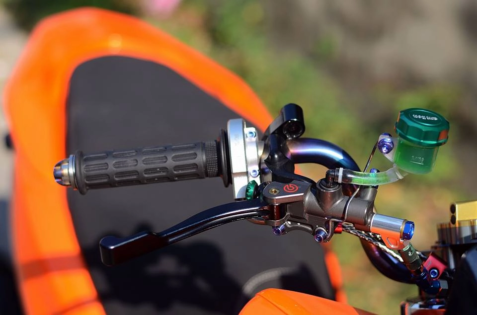 Pcx 150 2018 độ lộng lẫy sắc cam đầy nổi bật của biker nước bạn