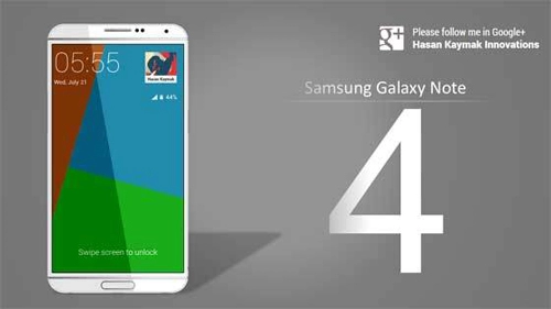 Samsung galaxy note 4 dùng máy ảnh 201 megapixel