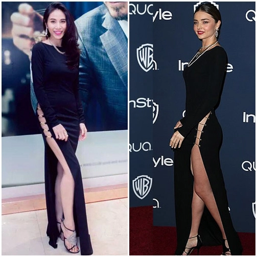 Sao việt say sưa trong cơn sốt thời trang miranda kerr