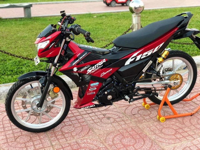 Satria 150 độ vượt trội với dàn đồ chơi khủng đến từ thành phố biển phan thiết