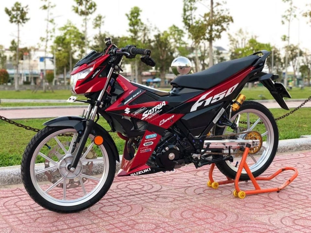 Satria 150 độ vượt trội với dàn đồ chơi khủng đến từ thành phố biển phan thiết