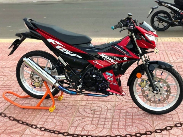 Satria 150 độ vượt trội với dàn đồ chơi khủng đến từ thành phố biển phan thiết