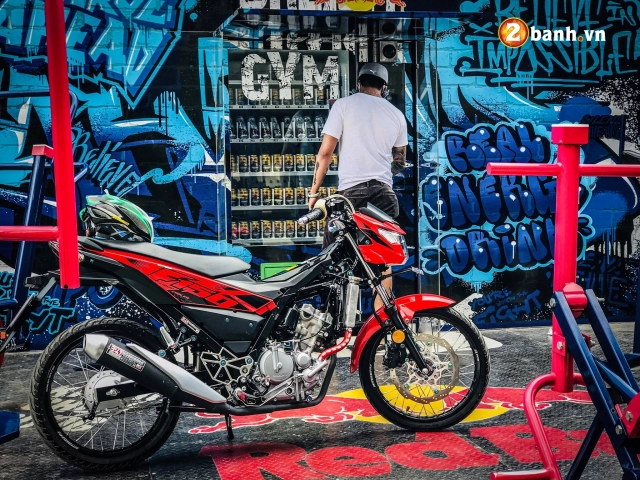 Satria f150 đô hê thông phanh sau trơ vê qua khư cua biker sai thanh