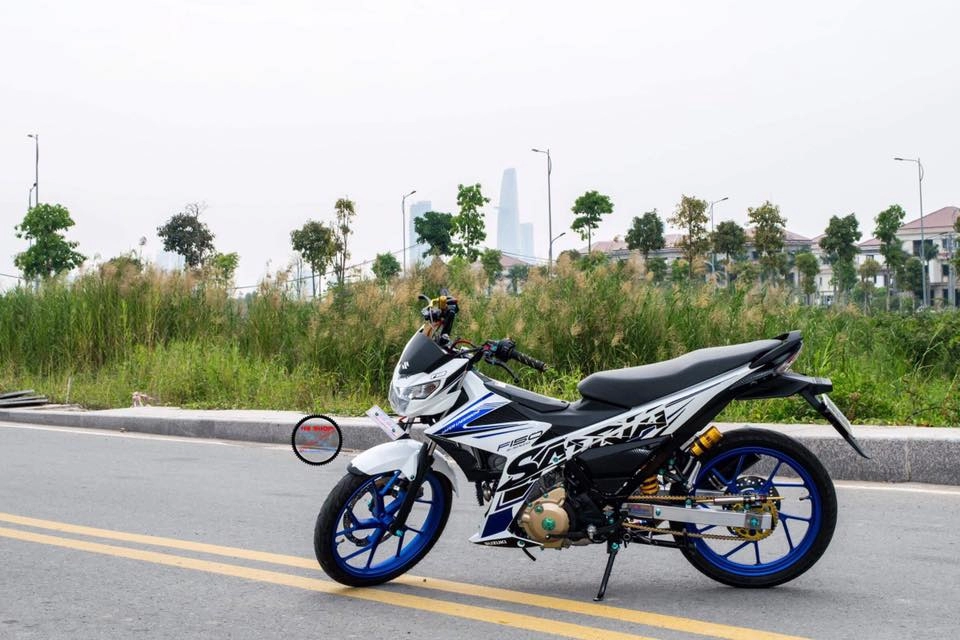 Satria f150 độ loạt đồ chơi đầy giá trị của biker sài gòn