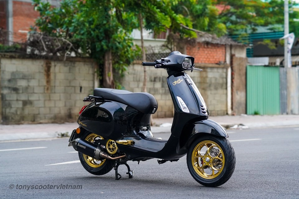 Sau màn lột xác đắt tiền vespa sprint độ sẽ trông như thế nào