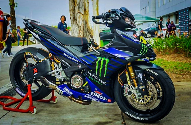 Siêu phâm exciter 150 2019 đô phiên ban monster energy vừa ra lò