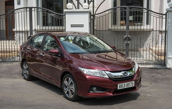 So sánh xe honda city top và cvt đánh giá xe honda city