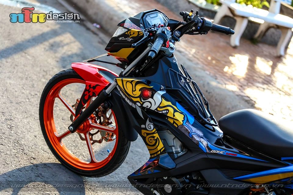 Sonic 150 độ - loạt nâng cấp đắt tiền của chàng biker việt