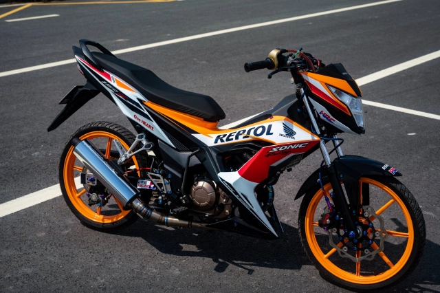 Sonic 150 phiên bản repsol độ gì mà đẹp quá vậy nè